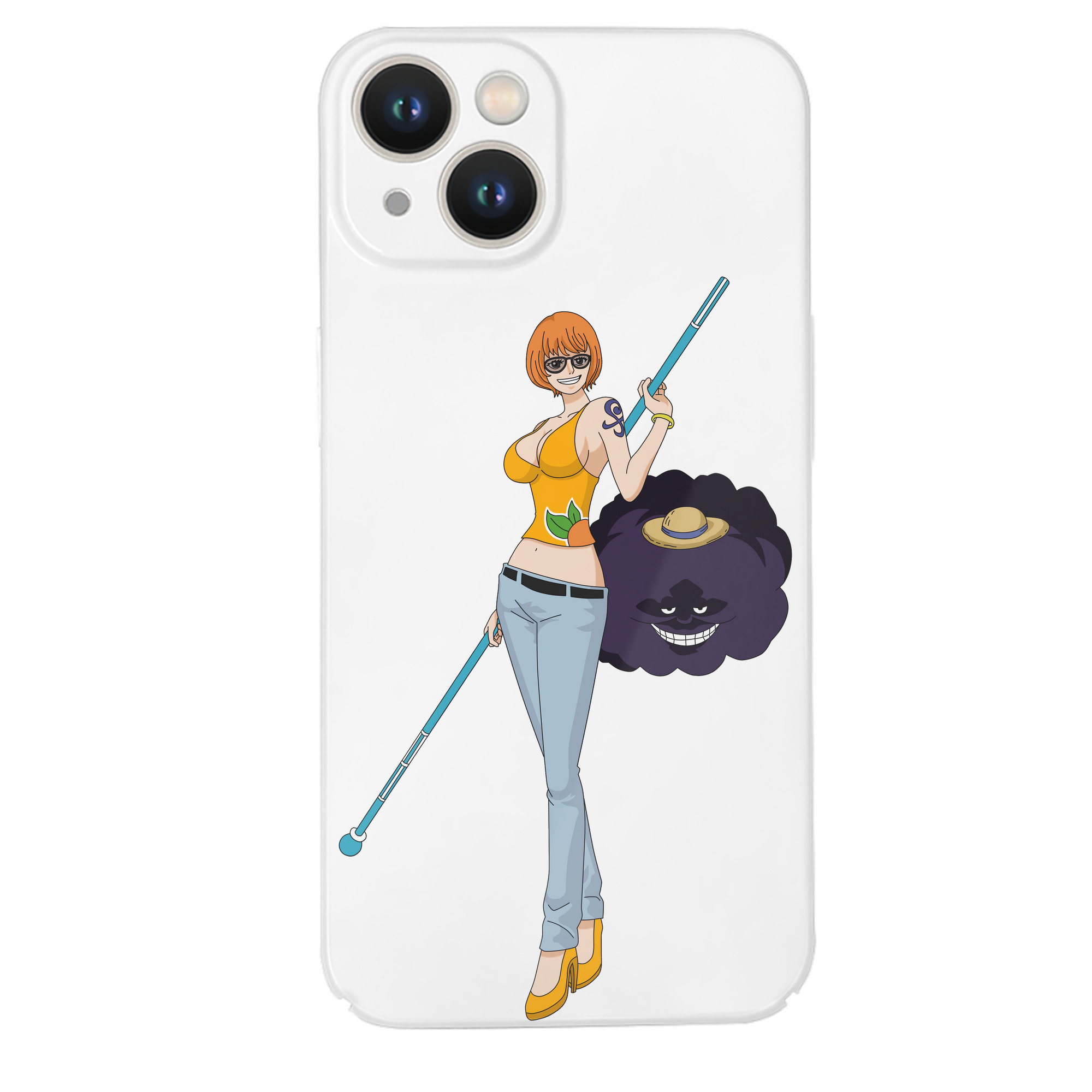 （画像用） ワンピース ナミ ONE PIECE Nami 【iPhone 14シリーズ対応】ハードケース